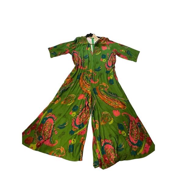 Kevan Hall Studio green Bodysuit sz Large - Picture 4 of 7